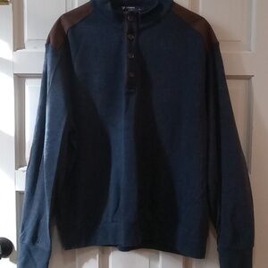 Cremieux Classics Men's Shirt Size XL, Gray & Brown Colors